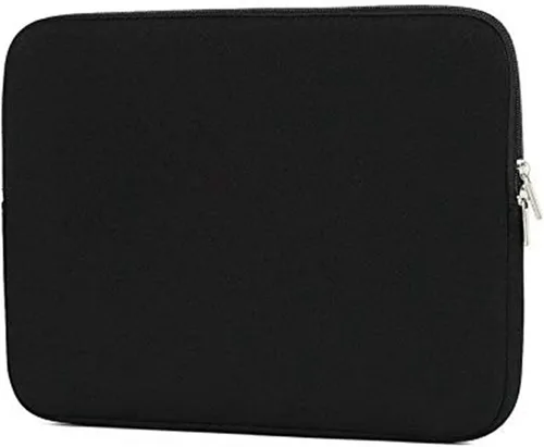 Vista 4 de Bolsa portátil negra para portátil Bolsa de manga de 14 pulgadas