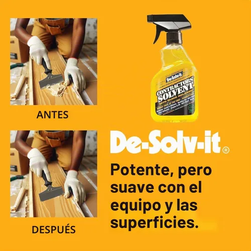Vista 3 de Orange-Sol De-Solv-it® Pro Contractors Solvent™, aerosol removedor de adhesivo versátil, 12 onzas, paquete de 1
