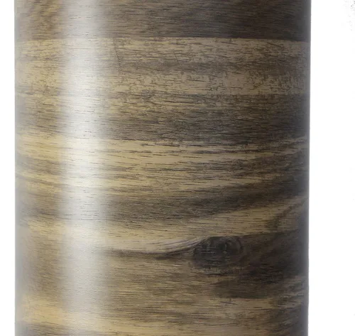 Vista 10 de VViViD Rollo de lámina de vinilo adhesivo de grano de madera (1 pie x 48 pulgadas, madera oscura)