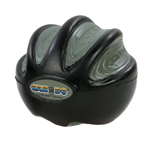 Vista 9 de CanDo 10-1995 Digi-squeeze Ejercitador para manos, Grande, M, Verde: Medio, 1