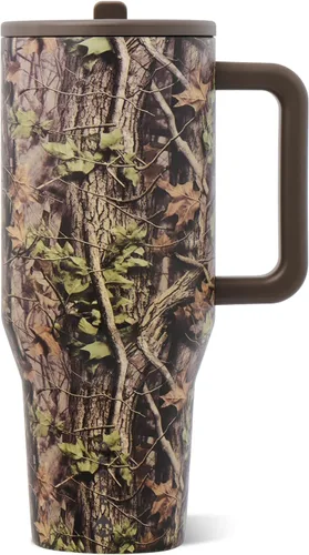 Vista 11 de HydroJug Traveler - Botella de agua de 40 onzas con asa y pajita abatible - Cabe en portavasos, vaso resistente a fugas - Reutilizable, aislado