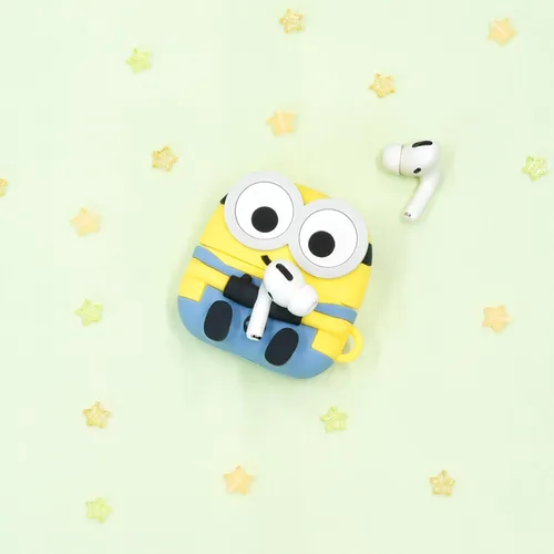 Vista 7 de Gourmandies Despicable Me Series AirPods Pro (2nd Generation) / AirPods Pro Silicone Case Bob MINI-472A
