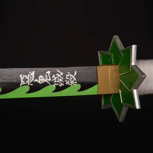 Vista 76 de SV Anime Demon Slayer Sword Katana 41 Inch Decorative Collectible Gift Cosplay Sword，Various Styles Available