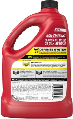 Vista 10 de Recarga de protección perimetral Raid MAX, hasta 18 meses de protección, uso en interiores y exteriores, 1 galón (3.78 l)