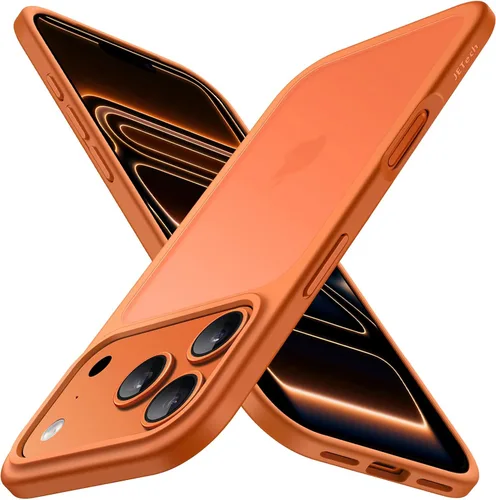 Vista 26 de JETech Funda mate para iPhone 17 de 6.3 pulgadas, protección contra caídas de grado militar, carcasa trasera translúcida esmerilada minimalista