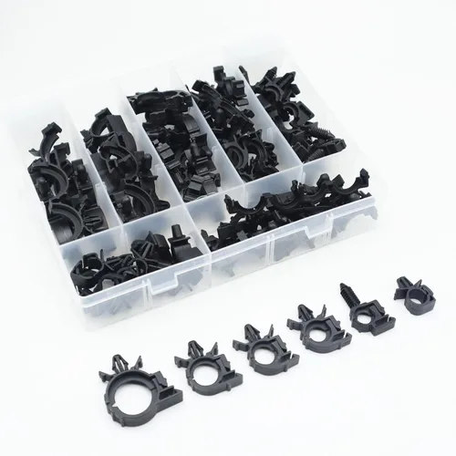 Vista 7 de Kit universal de clips de telar de alambre automotriz, piezas de repuesto para camiones y automóviles (60 unidades)