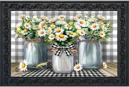 Vista 5 de Briarwood Lane Felpudo de flores americanas