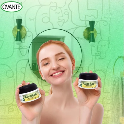 Vista 7 de Acne Zap Crema a base de azufre para cara, tratamiento eficaz del acné con azufre blanco, aceite de árbol de té y óxido de zinc para adultos