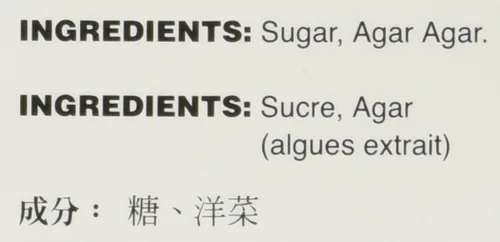 Vista 3 de 1 polvo de agar Golden Coins de 6 onzas, postre oriental, producto de Estados Unidos