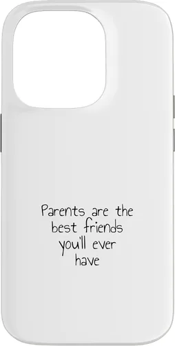 Vista 17 de iPhone XR Parents are the best friends you'll ever have Case