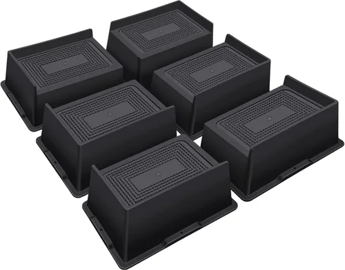Vista 26 de ANNKUT Elevadores de cama de 2 pulgadas, resistentes, elevadores de sofá de gran tamaño, elevadores de muebles extra anchos para sofá, mesa