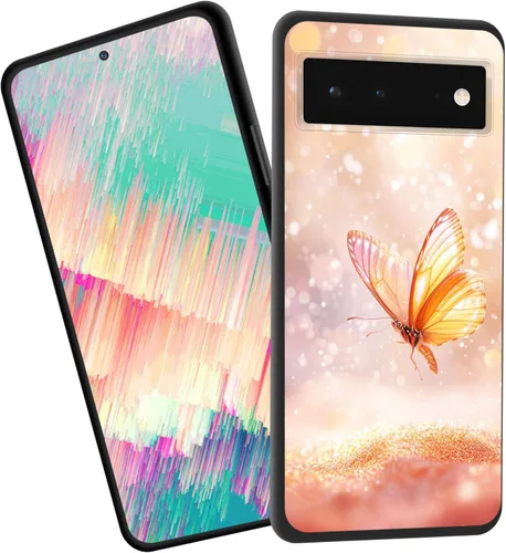 Vista 74 de Funda delgada para Google Pixel 4 XL, funda delgada de silicona de TPU suave a prueba de golpes para Google Pixel 4 XL, cruz negra