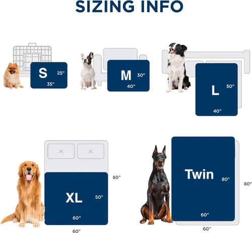 Vista 3 de Bedsure Mantas impermeables para perros grandes, piel sintética esponjosa, 50 x 60 pulgadas Plush Fuzzy Reversible Pet Blankets for Couch and Dog