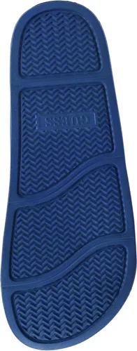 Vista 10 de GUESS Sandalias Edeno Slide para hombre, Azul (Medium Blue)