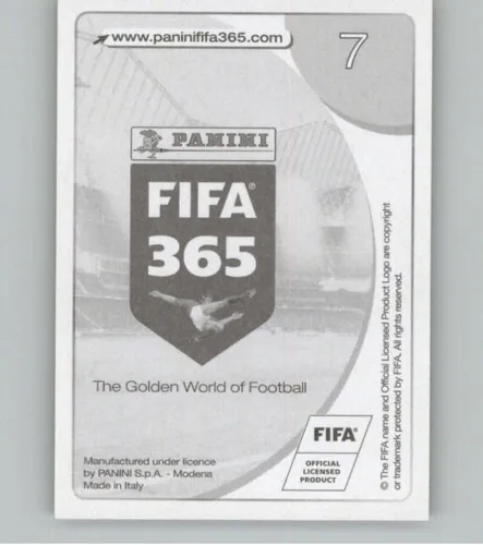 Vista 2 de Pegatinas Panini FIFA 365 2016-17 #7 Gianluigi Buffon GOLD Juventus - Adhesivo oficial de álbum de fútbol en estado crudo (NM o mejor)