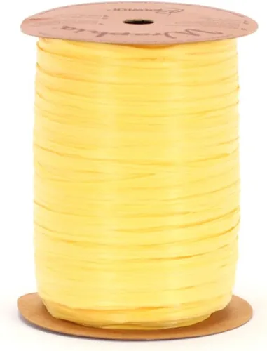 Vista 29 de Berwick Offray Cinta de rafia mate de 1/4" de ancho, verde manzana, 100 yardas, 0.276 in