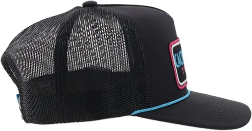 Vista 62 de HOOEY Adjustable Snapback Trucker Hat with Cactus Ropes Logo
