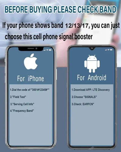 Vista 5 de Amplificador de teléfono celular para Verizon y AT&T, aumenta 5G/4G LTE