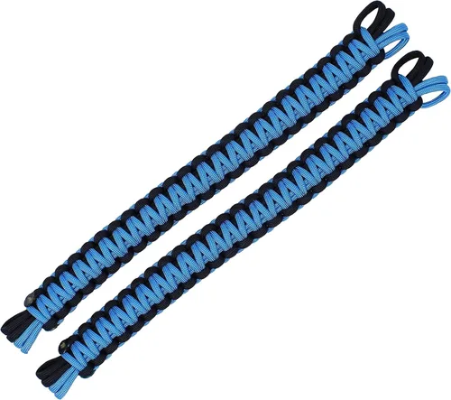 Vista 12 de BubbasGarageTv - Reposacabezas universal Paracord sin manos (negro)