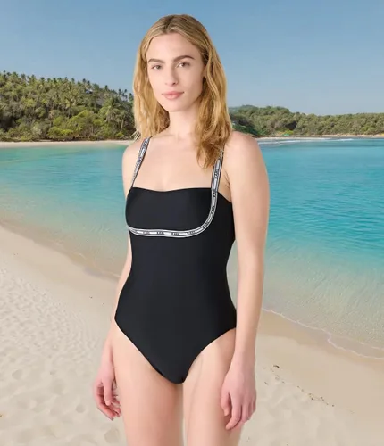 Vista 5 de KARL LAGERFELD Women's Swim One Piece