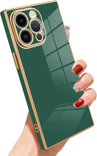 Vista 65 de SAKUULO - Funda magnética rectangular de lujo para iPhone 12 Pro Max, color negro