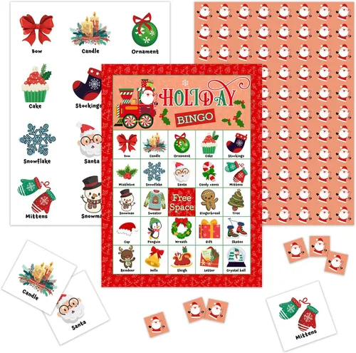 Vista 14 de Tarjetas de juego de bingo para baby shower, juego de bingo para 24 jugadores, actividades en interiores y exteriores, fiesta de baby shower