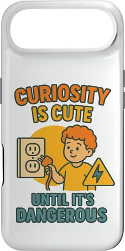 Vista 27 de Curiousity is Cute Workplace & Home Safety Awareness Gift Case for iPhone 16