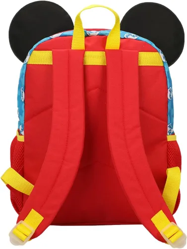 Vista 7 de Mickey Mouse Preescolar Big Mickey Face - Mochila infantil de 14 pulgadas, Multi colorido