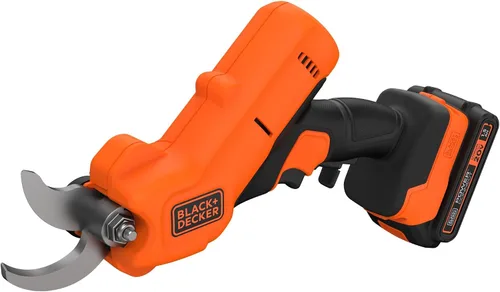 Vista 7 de BLACK+DECKER Tijeras de Podar Eléctricas Inalámbricas de 20V MAX*, Tijeras de Podar Eléctricas, Batería y Cargador Incluidos (BCPR320C1)