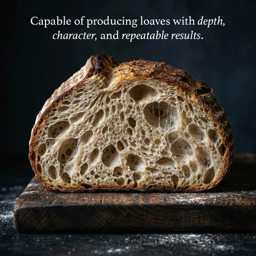 Vista 6 de Crumb & Crust - Cultivo básico de masa madre de primera calidad, iniciador de masa madre deshidratada con cultivos activos para hornear pan