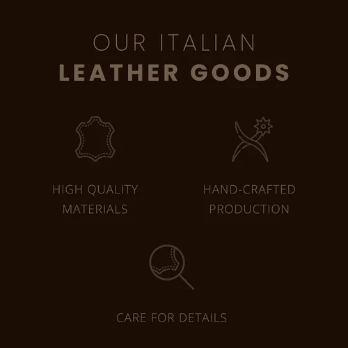 Vista 7 de Maruse Funda de pasaporte de piel italiana para hombre y mujer, hecha a mano en Italia