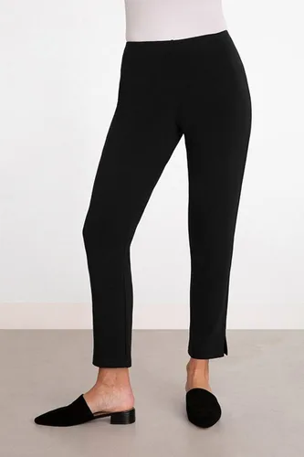 Vista 2 de Sympli Pantalón estrecho hasta el tobillo para mujer, color negro
