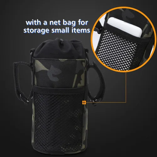 Vista 4 de TEGOOL Water Bottle Sleeve Bag Holder Tactical Pouch