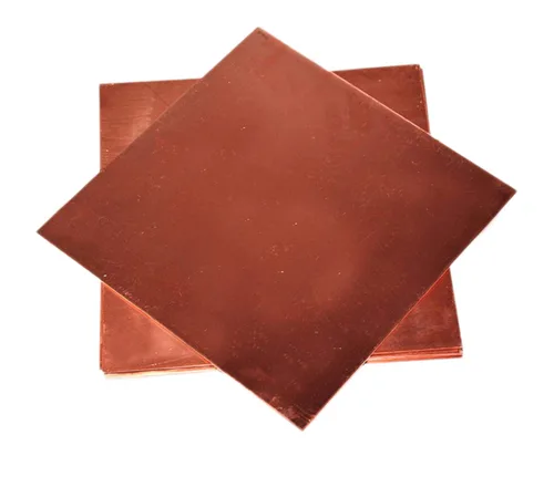 Vista 3 de 0.059 in x 3.937 in x 3.937 in 99.9% cobre puro Cu placa de hoja de metal
