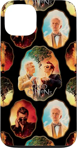 Vista 7 de iPhone 16 Good Omens - Funda de retratos