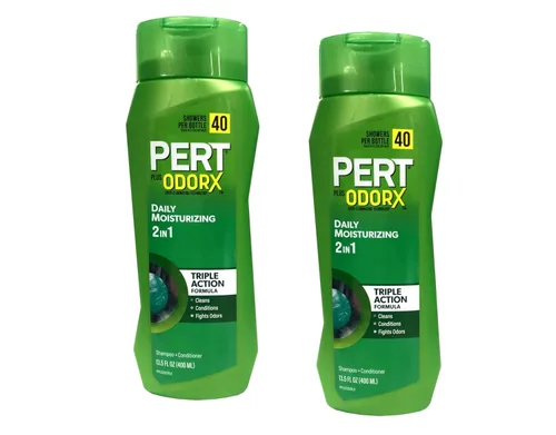 Vista 5 de Pert Plus Champú y acondicionador 2 en 1 Happy Medium (para cabello normal), 13.5 oz
