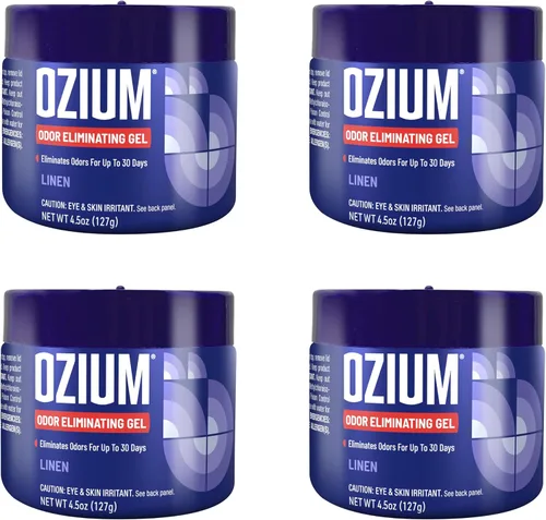 Vista 13 de Ozium Gel eliminador de olores de 4.5 onzas, alternativa a ambientador
