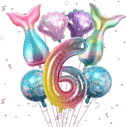 Vista 13 de Sowide Globo de mariposa para decoraciones de tercer cumpleaños, globos de mariposa, globos de mariposa rosa degradada, globo de Mylar