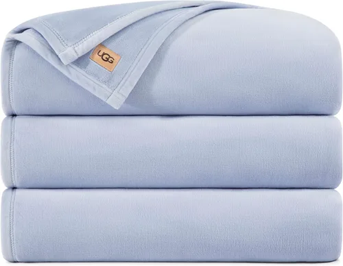 Vista 32 de UGG Coco - Manta acogedora para sofá y cama, 50 x 70 pulgadas, color negro (tinta)