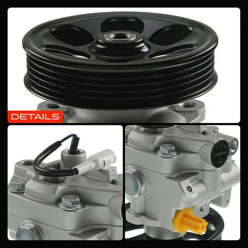 Vista 9 de A-Premium Bomba de dirección asistida, con polea, compatible con Subaru Forester 2009-2010, Impreza 2008-2012, 2.0L 2.5L, aspirada naturalmente