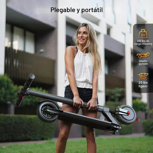 Vista 4 de Caroma Electric Scooter Adults, 350W-500W Motor, Top Speed 16/20/25 Mph & 16-30 Miles Range, Cruise Control E Scooter for Adults