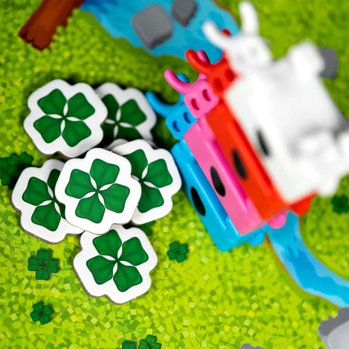 Vista 6 de A Fistful of Daisies - Juego de estrategia de duelo con temática de vaca, juego de rodar dados, divertido juego familiar para niños y adultos, a