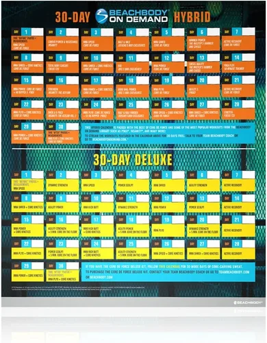 Vista 7 de Beachbody CORE DE Force Deluxe Kit DVD Programa de entrenamiento - Inspirado en MMA - Creado