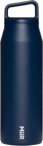 Vista 15 de MiiR Botella de agua de boca ancha - Botella de agua aislada de 20 onzas en acero inoxidable con aislamiento al vacío de doble pared, diseño a
