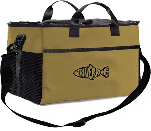 Vista 12 de Riverruns Bolsa para Vadeadores de Pesca y Caza con Malla Ventilada, Bolsa de Almacenamiento para Botas de Vadeadores para Senderismo, Camping