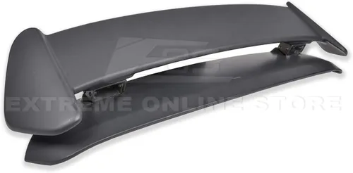 Vista 3 de Para Honda Civic EK9 3Dr Hatchback 1996-2000 Tipo R Estilo JDM ABS Imprimación de plástico negro Alerón de ala superior de techo trasero
