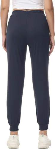 Vista 3 de ZTN Pantalones deportivos con cordón para mujer, pantalones deportivos para entrenamiento, senderismo, casuales, ligeros, con puños cónicos