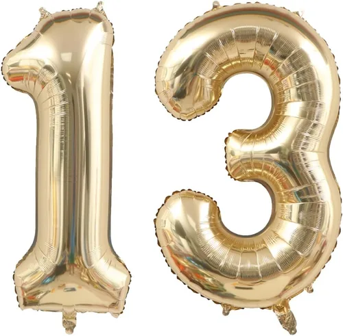 Vista 60 de Globo dorado claro con el número 0 de aluminio de 40 pulgadas, color oro champán, globo de helio 0 Mylar Oro claro 0
