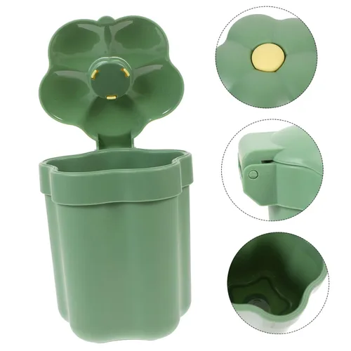 Vista 4 de Cabilock Kawaii Mini - Tapa para papelera de escritorio, material resistente para oficina o dormitorio