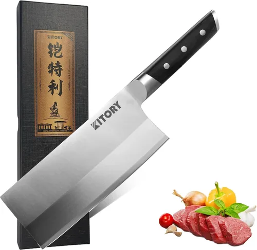 Vista 6 de Cuchillo de rebanar de 12 pulgadas – Cuchillo japonés para tallar carne y barbacoa para Turquía – Acero alemán de alto carbono – Pakka de gran